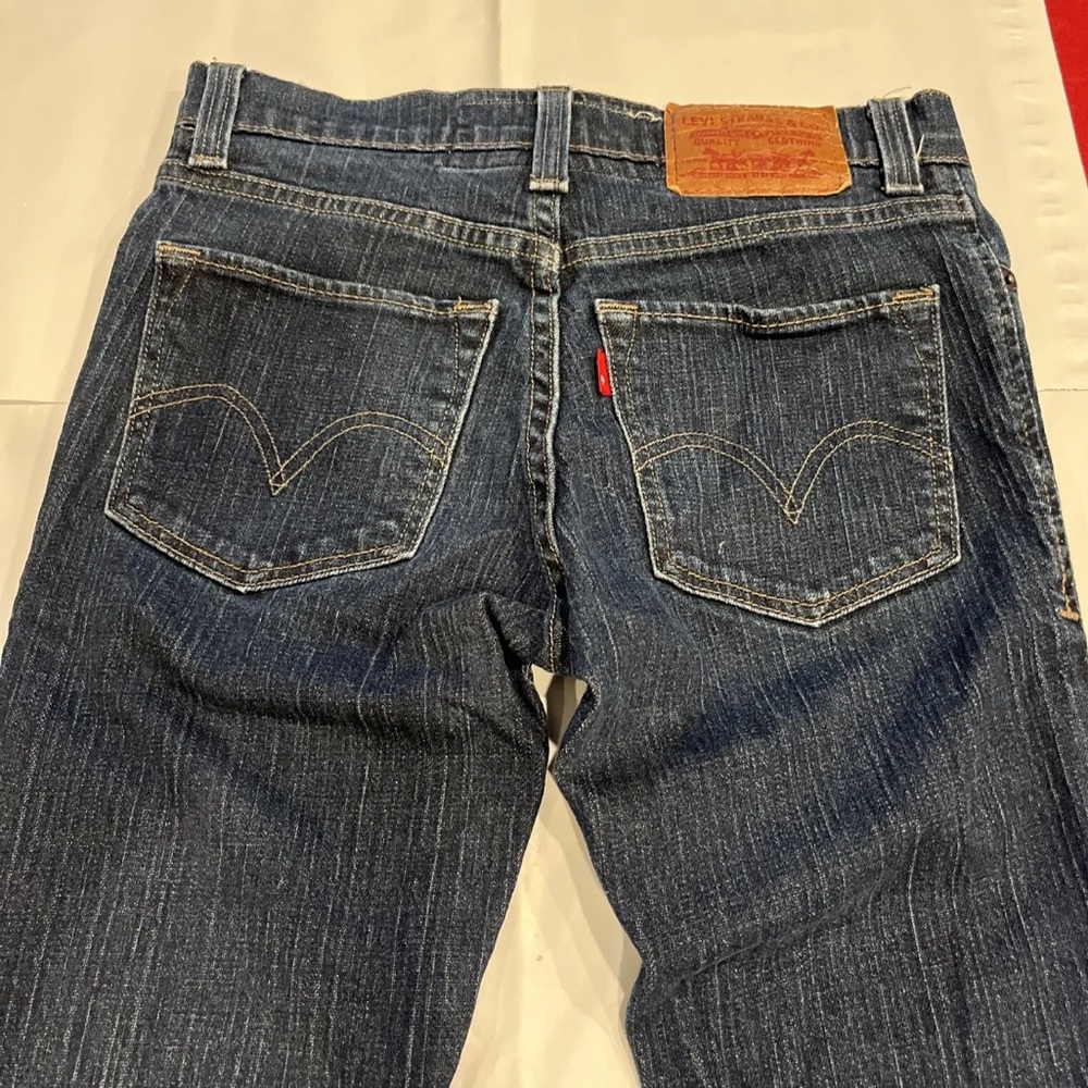 Levis 510 Jeans Men 29 Super Skinny Fit Dark Blue Wash Stretch 28 Inseam Midrise